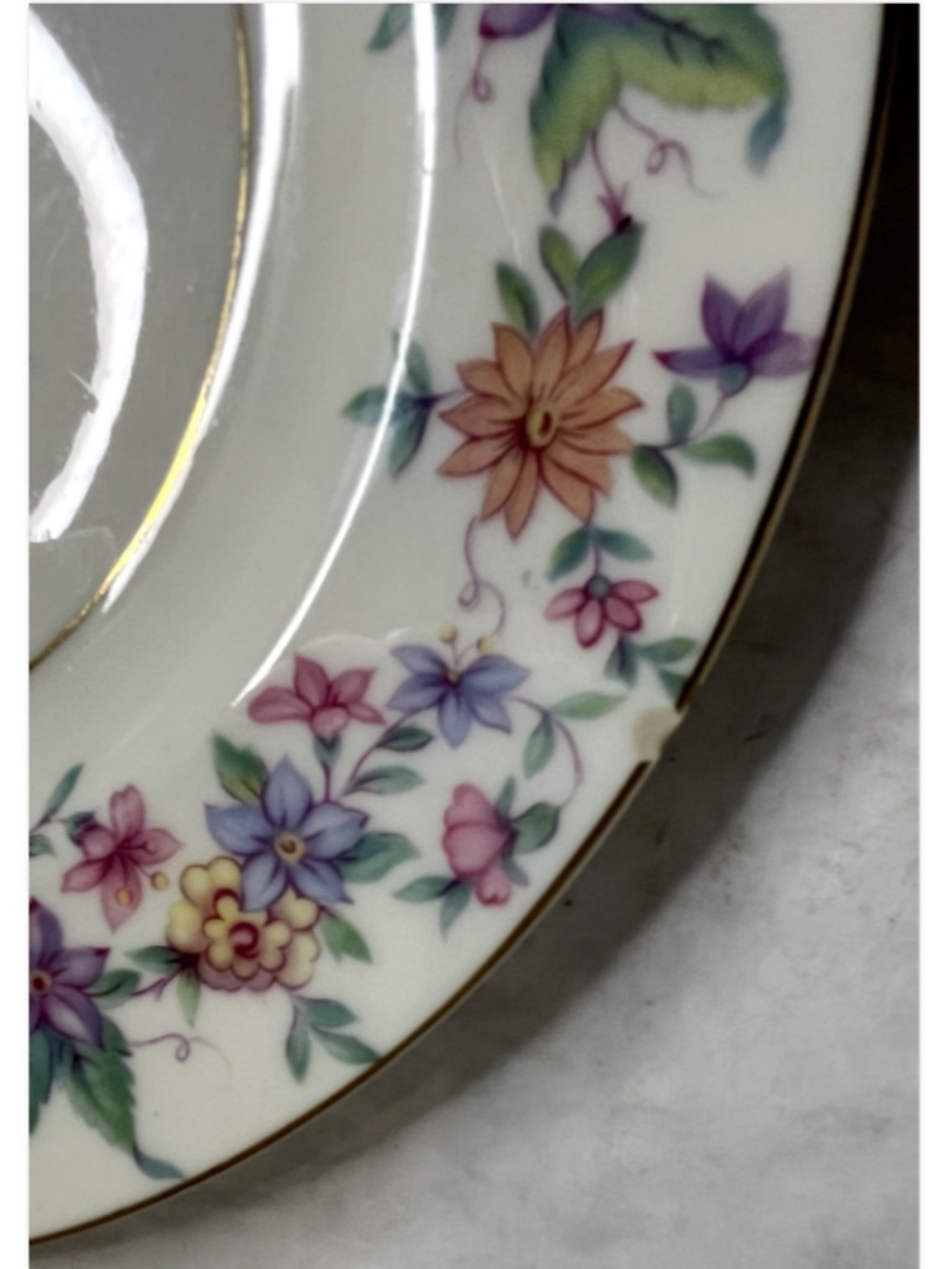 Vintage Theodor Haviland "Springtime" (New York) Salad Plate 7 1/2" set of 8 - Picture 8 of 16